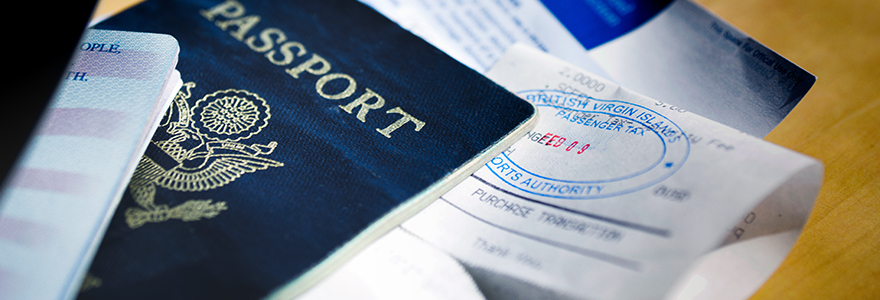 Passport and immigration documents